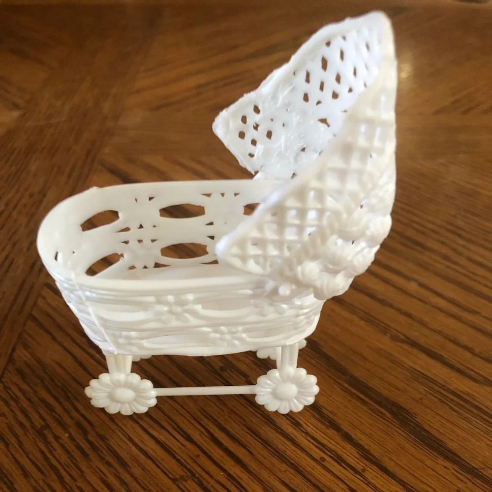 Vintage Baby Carriage Cake Decor Party Favors